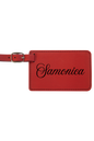 Samonica - 4 1/4" x 2 3/4" Laserable Leatherette Luggage Tag