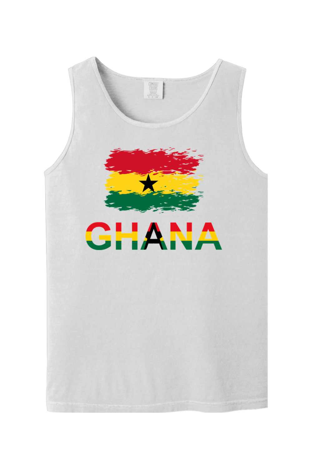 Ghana Flag - Unisex Tank Top