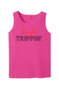 Straight Trippin' - Red/Black Font Unisex Tank Top