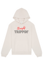 Straight Trippin' - Red/Black Font Unisex Heavyweight Hoodie