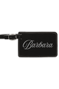 Barbara - 4 1/4" x 2 3/4" Laserable Leatherette Luggage Tag