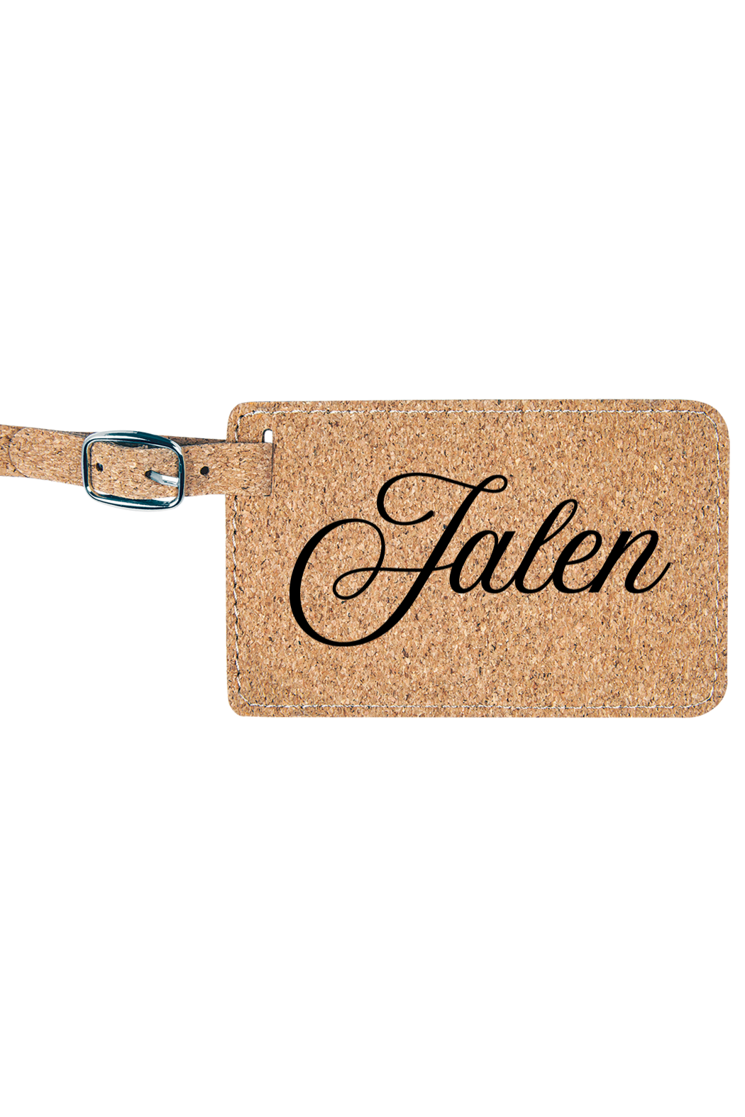 Jalen - 4 1/4" x 2 3/4" Laserable Leatherette Luggage Tag
