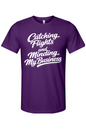 Minding My Business V2 - White Font Unisex Short Shirt