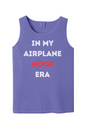 Airplane Mode Era - White/Red Font Unisex Tank Top