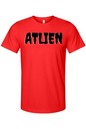 ATLien - Black Font Unisex Short Sleeve Shirt