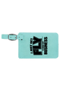 Get Fly & Mind My Business V2 - 4 1/4" x 2 3/4" Laserable Leatherette Luggage Tag