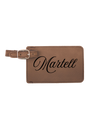 Martell - 4 1/4" x 2 3/4" Laserable Leatherette Luggage Tag