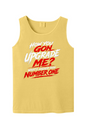 How You Gon Upgrade Me? - White/Red Font Unisex Tank Top
