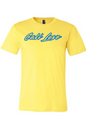 Cali Love - Blue/Yellow Font Unisex Short Sleeve Shirt