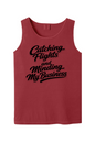 Minding My Business - Black Font Unisex Tank Top