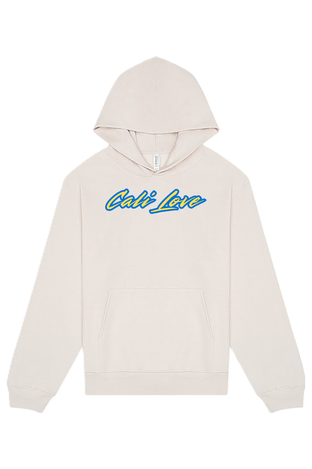 Cali Love - Blue/Yellow Unisex Heavyweight Hoodie