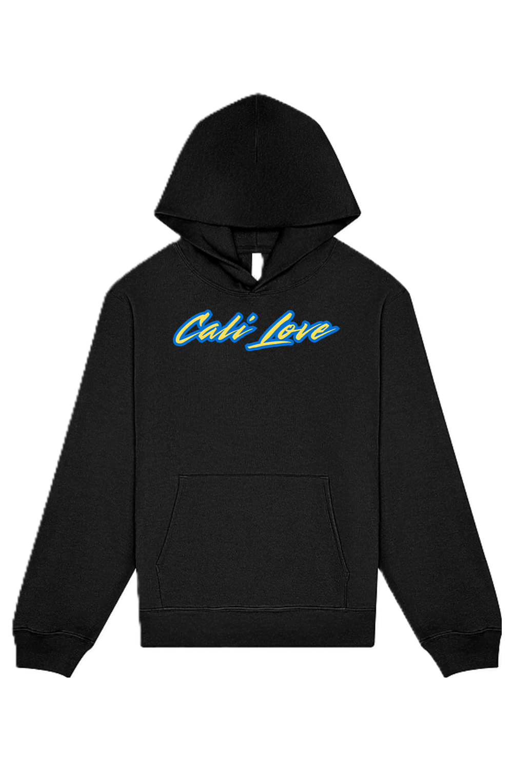 Cali Love - Blue/Yellow Unisex Heavyweight Hoodie