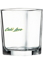 Cali Love - Yellow/Blue Font 2 1/4 oz. Square Shot Glass